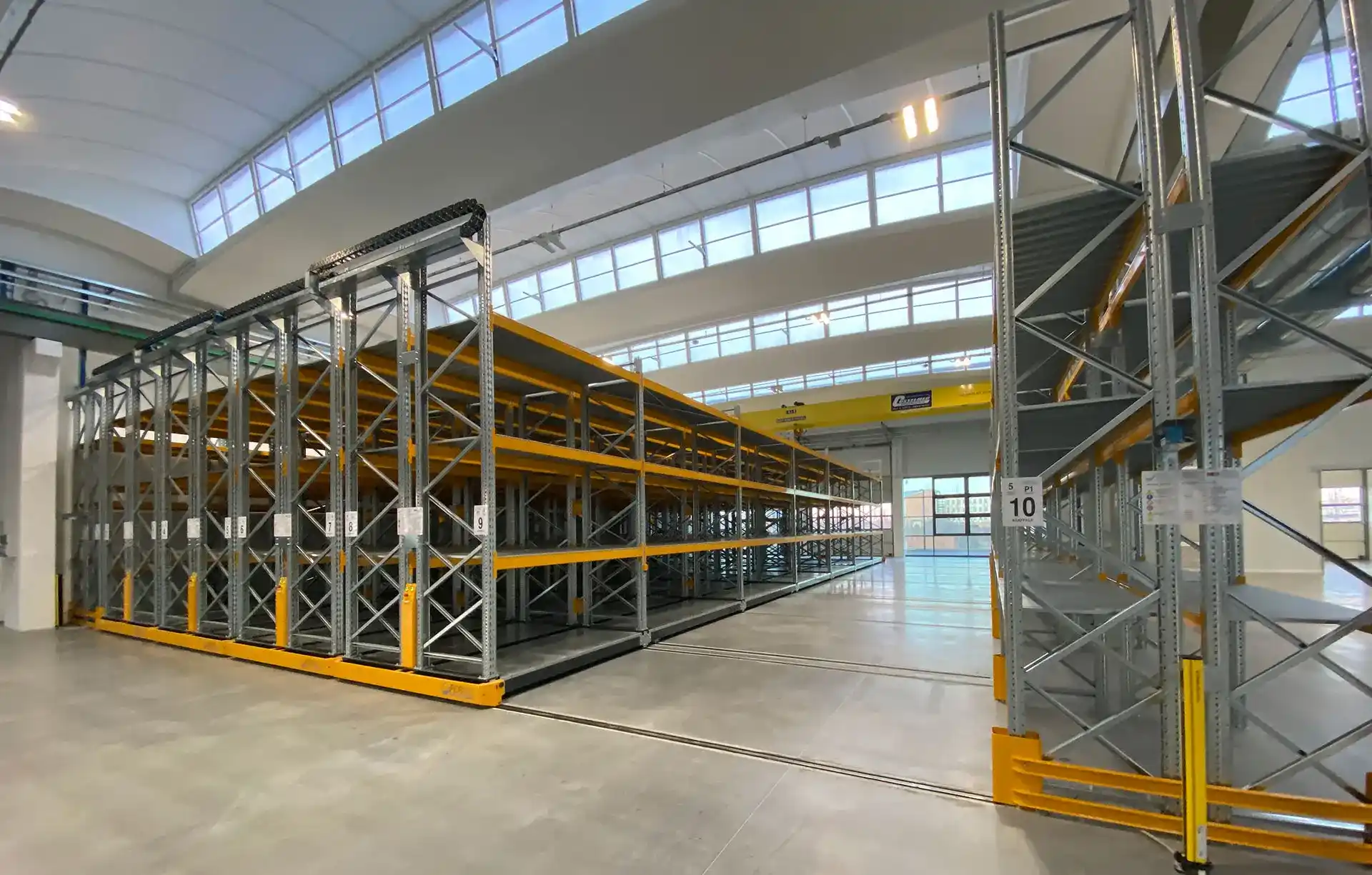 Stabilimento Ferall — magazzini compattabili Pessano con Bornago